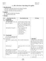 Giáo án Toán Đại số 7 tiết 27: Một số bài toán về đại lượng tỉ lệ nghịch