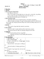 Giáo án Tổng hợp Lớp 3 - Tuần 17 - Năm học 2007-2008 - Lê Thị Thanh Hương