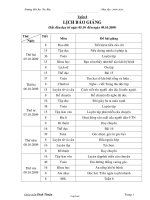 Giáo án Lớp 4 Tuần 8 - Trường tiểu học Đa Kao