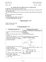 Giáo án Hình học 7 - Hoàng Văn Luận - Tiết 55, 56