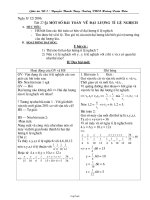 Bài giảng môn học Đại số lớp 7 - Tiết 27: Bài 4: Một số bài toán về đại lượng tỉ lệ nghịch (tiếp theo)