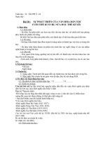 Bài 28. Sự phát triển của văn hoá dân tộc cuối thế kỉ XVIII - nửa đầu thế kỉ XIX