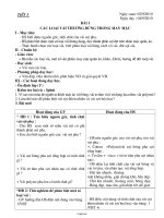 Giáo án Công nghệ 6 - Tiết 3, Bài 1: Các loại vải thường dùng trong may mặc - Năm học 2010-2011 (2 cột)