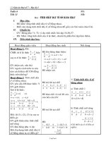 Giáo án môn Đại số 7, năm 2007 - 2008 - Tiết 11: Tính chất dãy tỉ số bằng nhau