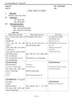 Giáo án môn Đại số 7, năm 2007 - 2008 - Tiết 57: Cộng trừ đa thức