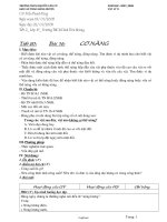 Giáo án môn Vật lí Lớp 8 - Tiết 20, Bài 16: Cơ năng - Năm học 2007-2008 - Trần Thanh Tùng