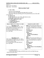 Giáo án Lớp 2 - Tuần 19 - Năm học 2010-2011 - Phan Thị Mận