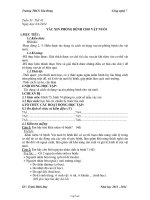 Giáo án Công nghệ tiết 41: Vắc xin phòng bệnh cho vật nuôi