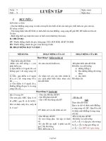 Giáo án Hình học 7 - Học kỳ 1 - Tiết 9: Luyện tập