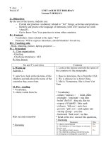 Unit 6. Our Tet holiday. Lesson 5. Skills 1