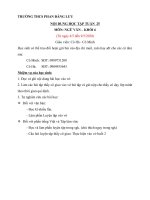 khối 6 tuần 25 từ 1105 đến 1605 thcs phan đăng lưu