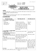 Giáo án môn Ngữ văn Lớp 6 - Tiết 4: Giao tiếp, văn bản và phương thức biểu đạt - Năm học 2005-2006