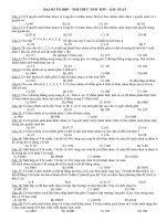 Chương II. §2. Hoán vị - Chỉnh hợp - Tổ hợp