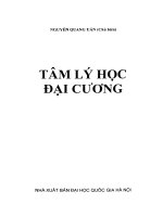 Giáo trình Tâm lý học đại cương: Phần 1 - Nguyễn Quang Uẩn (chủ biên)