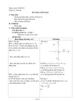 Bài giảng môn Đại số lớp 7 - Tuần 32 - Tiết 66: Ôn tập cuối năm