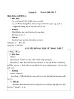 Bài 8. Sắp xếp đồ đạc hợp lí trong nhà ở