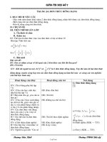 Giáo án môn Đại số lớp 7 - Tiết 54: Đơn thức đồng dạng