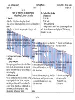 Giáo án Công nghệ 7 tiết 29: Một số phương pháp chọn lọc và quản lí giống vật nuôi