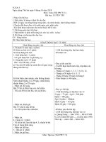 Giáo án Tuần 5 - Lớp 4