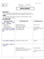 Giáo án Ngữ văn 6 - Tuần 29, Tiết 115: Kiểm tra Tiếng việt - Năm học 2005-2006