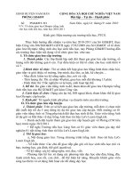 THCS Kim Thư tuyển sinh lớp 6 năm học 2015-2016