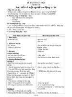 Giáo án Tập làm văn 3 tuần 22 đến 29