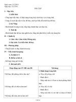 Giáo án Tin học 7 - Tiết 44: Bài tập - Năm học 2010-2011