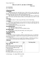 Giáo án Ngữ văn 8 - Tiết 13: Văn bản Lão Hạc - Năm học 2009-2010 - Lê Đức Quang