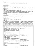 Giáo án Ngữ văn Lớp 6 - Tiết 125 đến 129 - Năm học 2010-2011