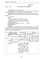 Giáo án Công nghệ 6 - Chương IV - Thái Duy Quang