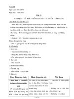 Giáo án Sinh học 7 tiết 39 và 40