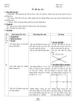 Giáo án Toán Hình học 7 tiết 30: Ôn thi học kì 1