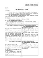 Giáo án môn Vật lí Lớp 8 - Tiết 1 đến 10 - Năm học 2009-2010