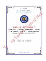 Đánh giá hoạt động truyền thông PR của công ty cổ phần ô tô Trường Hải đối với dòng xe Peugeot