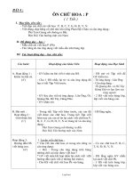 Giáo án Tập viết lớp 3 - Bài 4: Ôn chữ hoa: P (1 tiết)