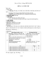 Giáo án môn Đại số 6 - Trường THCS Liên Lập - Tiết 24: Luyện tập