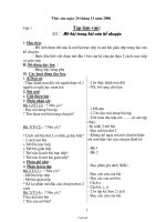 Giáo án Lớp 4 - Bài tổng hợp các môn (lần 43)