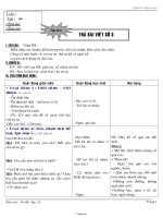 Giáo án Ngữ văn Lớp 6 - Tiết 64: Trả bài viết số 3 - Năm học 2005-2006 - Lê Thị Ngọc Vệ
