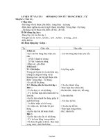 Giáo án Luyện từ và câu 4 - Tiết 92: Mở rộng vốn từ: trung thực - Tự trọng