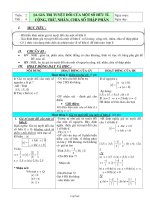 Giáo án Đại số 7 - Học kỳ 1 - Tiết 4: Giá trị tuyệt đối của một số hữu tỉ. Cộng, trừ, nhân, chia số thập phân
