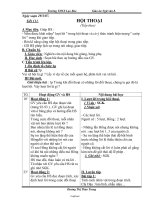 Giáo án Ngữ văn 8 - Tiết 111: Hội thoại (Tiếp theo) - Năm học 2006-2007 - Dương Thị Thảo Trang