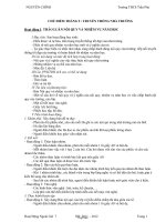 Giáo án Hoạt động ngoài giờ lớp 7 kì 1 - Trường THCS Trần Phú