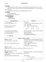 Bài giảng môn học Đại số lớp 7 - Tiết 19 : Luyện tập (Tiếp)