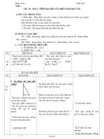 Bài soạn môn Hình học 7 - Tiết 18: Tổng ba góc của một tam giác