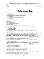 Giáo án Ngữ văn Lớp 8 - Tuần 14 - Năm học 2009-2010 - Nguyễn Thị Thu Hiền