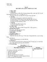 Bài 23. Đột biến số lượng nhiễm sắc thể