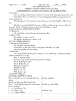 Giáo án Ngoài giờ lên lớp 3 tháng 10: Tìm hiểu truyền thống nhà trường