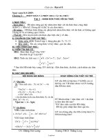 Giáo án Đại số 8 - GV: Đặng Văn Long - Trường THCS Thăng Long