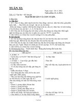 Giáo án tổng hợp lớp 3 - Tuần thứ 32 năm 2012