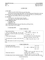 Giáo án môn Hình học lớp 7, kì I - Tiết 21, 22